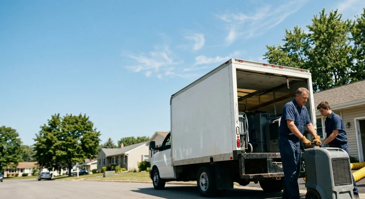 Water Damage Cleanup in Rocky River, OH near me